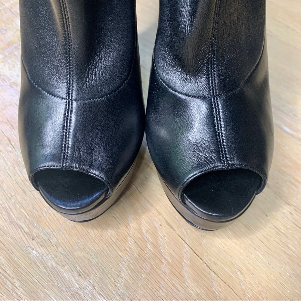 GUCCI Peep Toe Platform Bootie - Picture 5 of 6